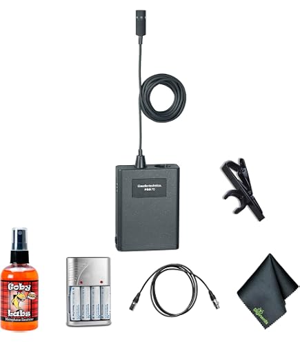 Amazon.com: Audio-Technica PRO70 Cardioid Condenser Lavalier